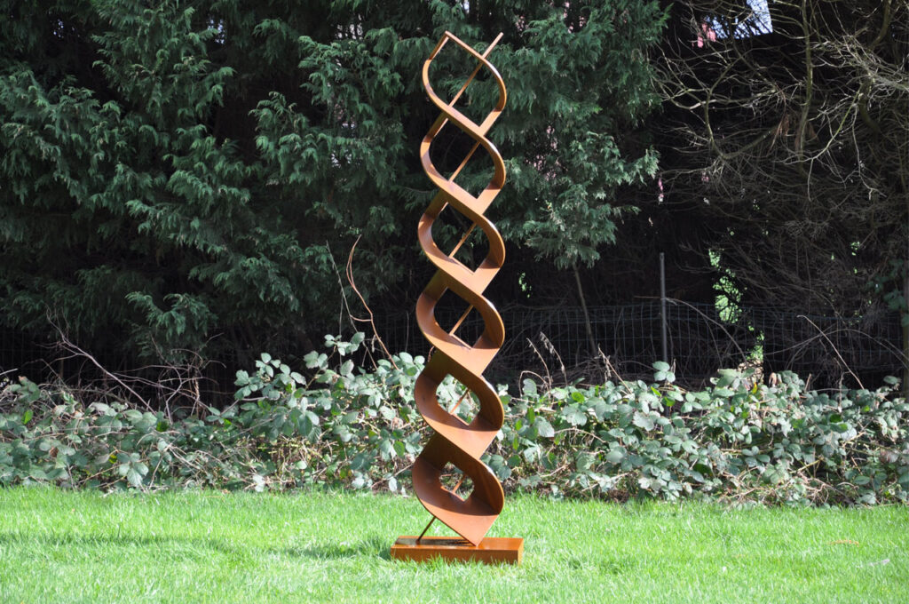 Rob Zweerman, Involution XL, Sculpture, Eindhoven, Corten Staal