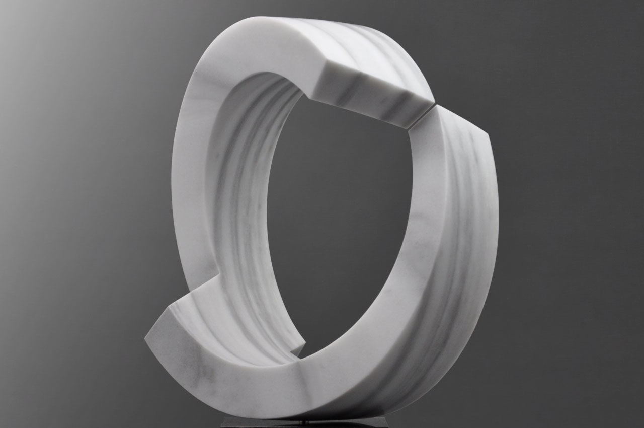 Rob Zweerman, Loop, Sculpture, Marble, Stone